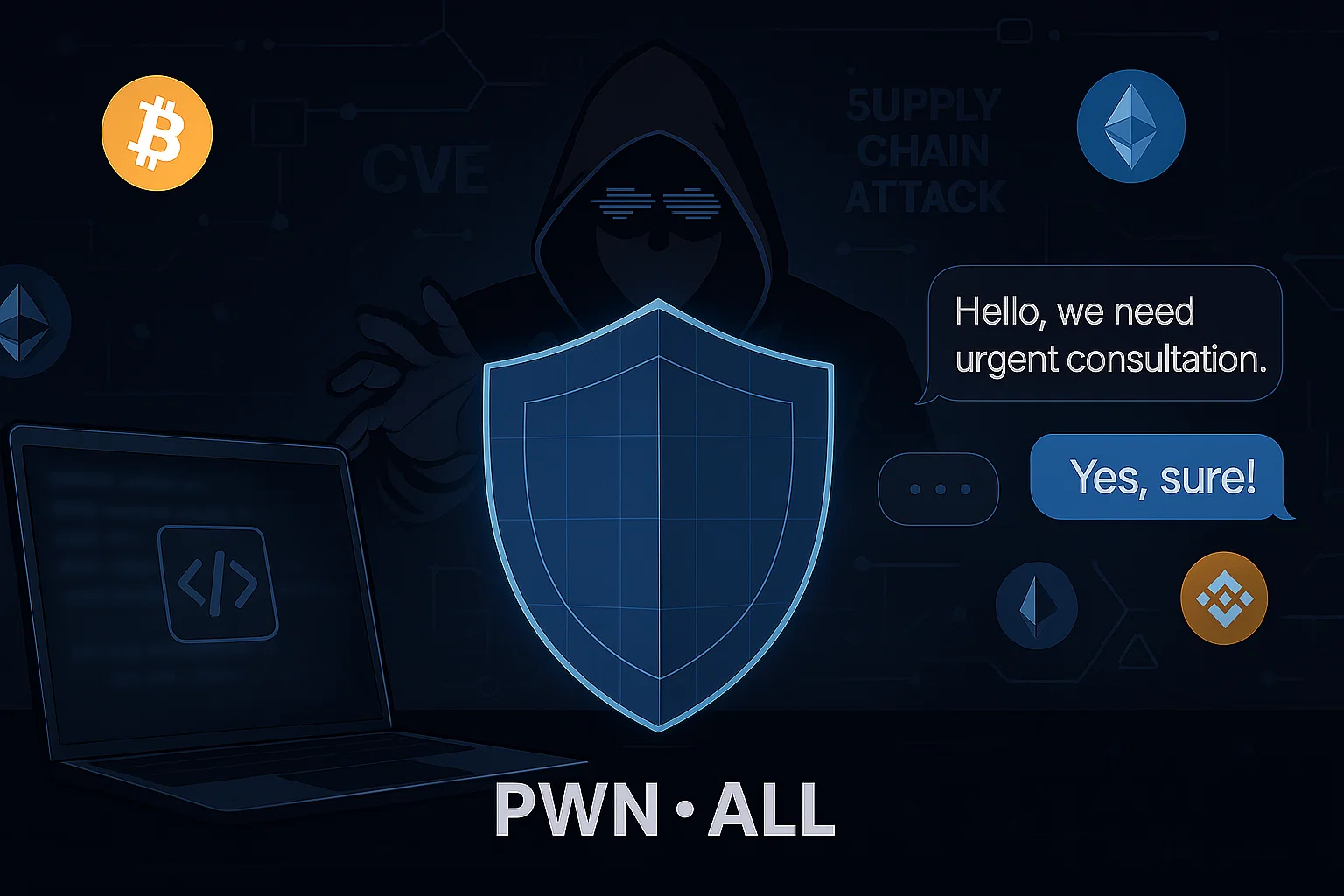 Team working on cybersecurity